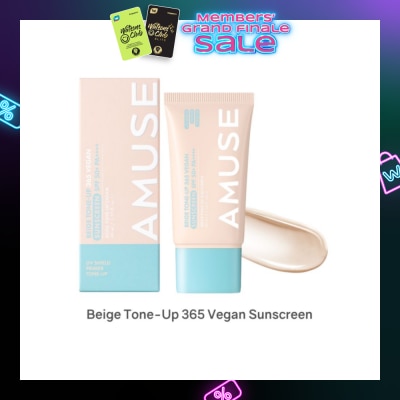 AMUSE Beige Tone-Up 365 Vegan Sunscreen SPF50+ PA++++ 40ml