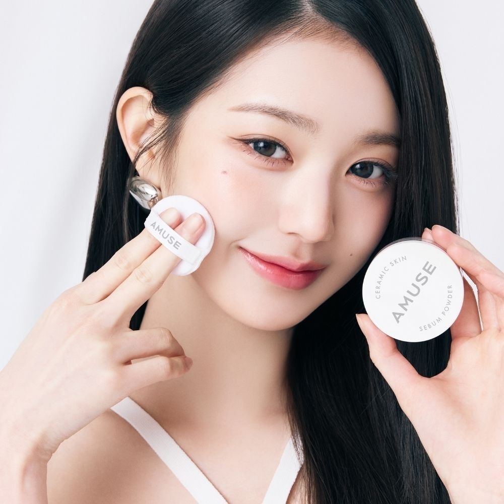 Ceramic Skin Sebum Powder 02 Violet 5g