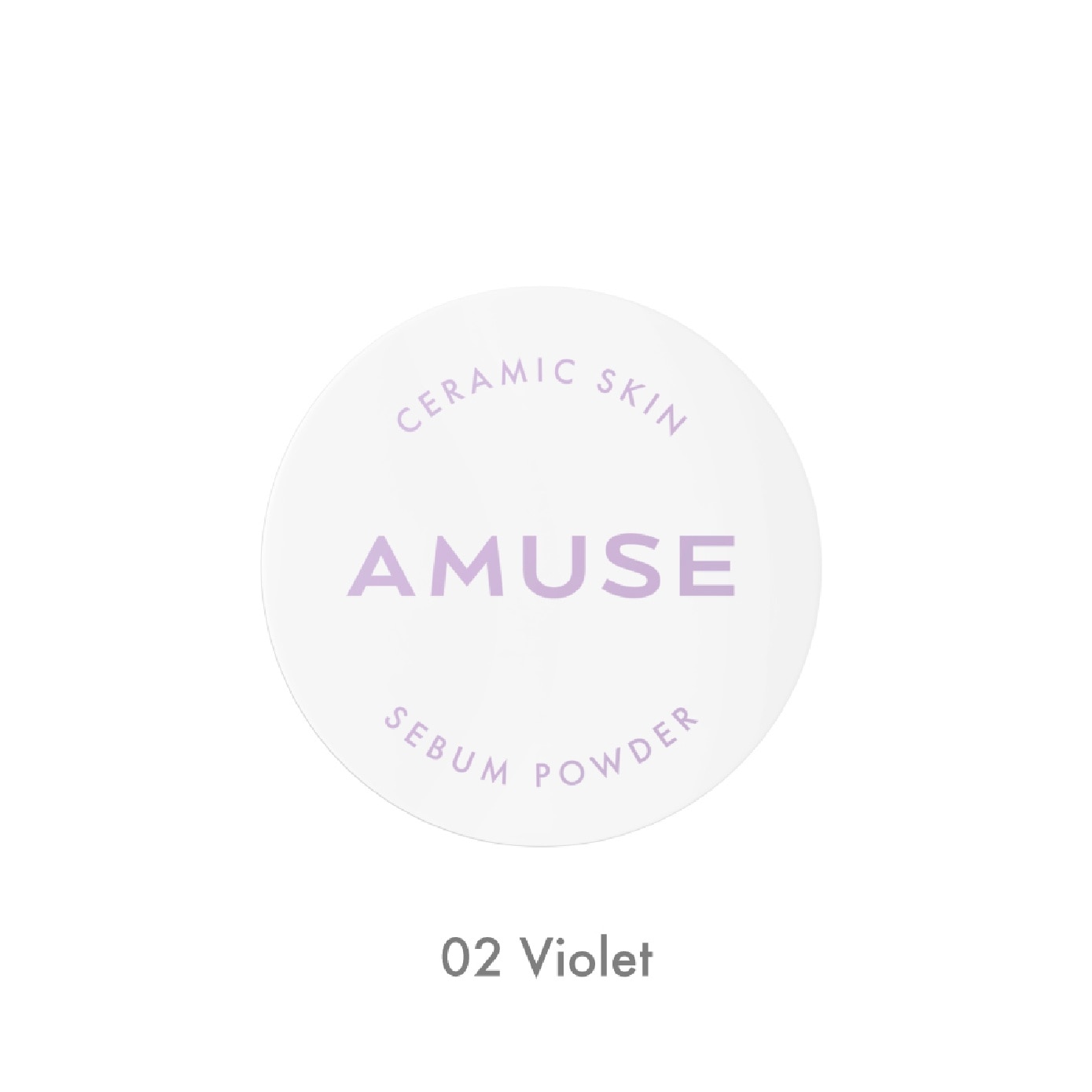 Ceramic Skin Sebum Powder 02 Violet 5g image