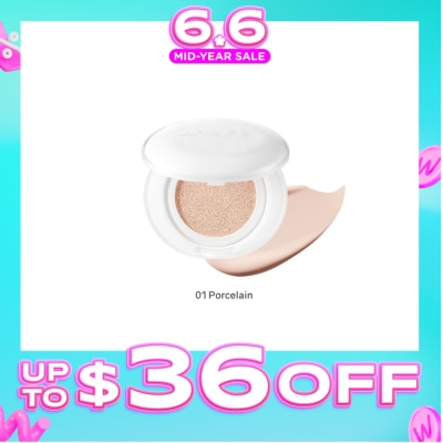 AMUSE - Ceramic Skin Perfector Cushion SPF40 PA++ 01 Porcelain 15g (Expiry: Nov`2026)