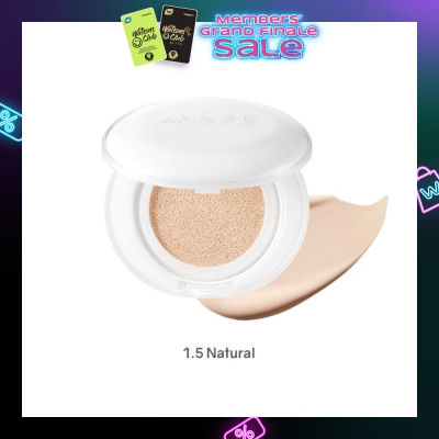 AMUSE Ceramic Skin Perfector Cushion SPF40 PA++ 1.5 Natural 1s