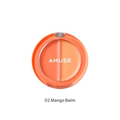 AMUSE Lip & Cheek Healthy Balm 02 Mango Balm 3g (Expiry: Oct`2026)