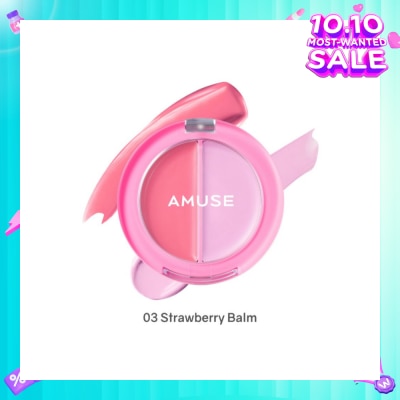 AMUSE Lip & Cheek Healthy Balm 03 Strawberry Balm 3g