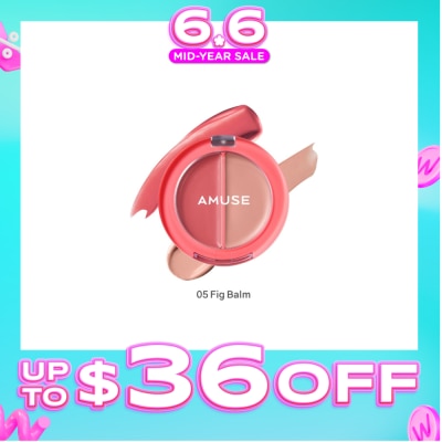AMUSE - Lip & Cheek Healthy Balm 05 Fig Balm 3g (Expiry: Dec`2026)
