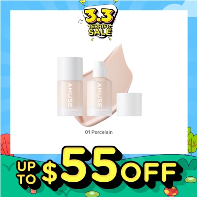 AMUSE Ceramic Skin Perfector Foundation SPF40 PA++ 01 Porcelain 30ml