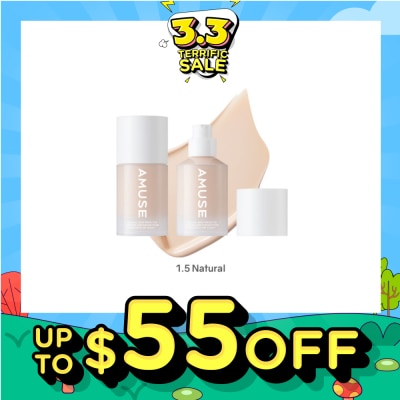 AMUSE Ceramic Skin Perfector Foundation SPF40 PA++ 1.5 Natural 30ml