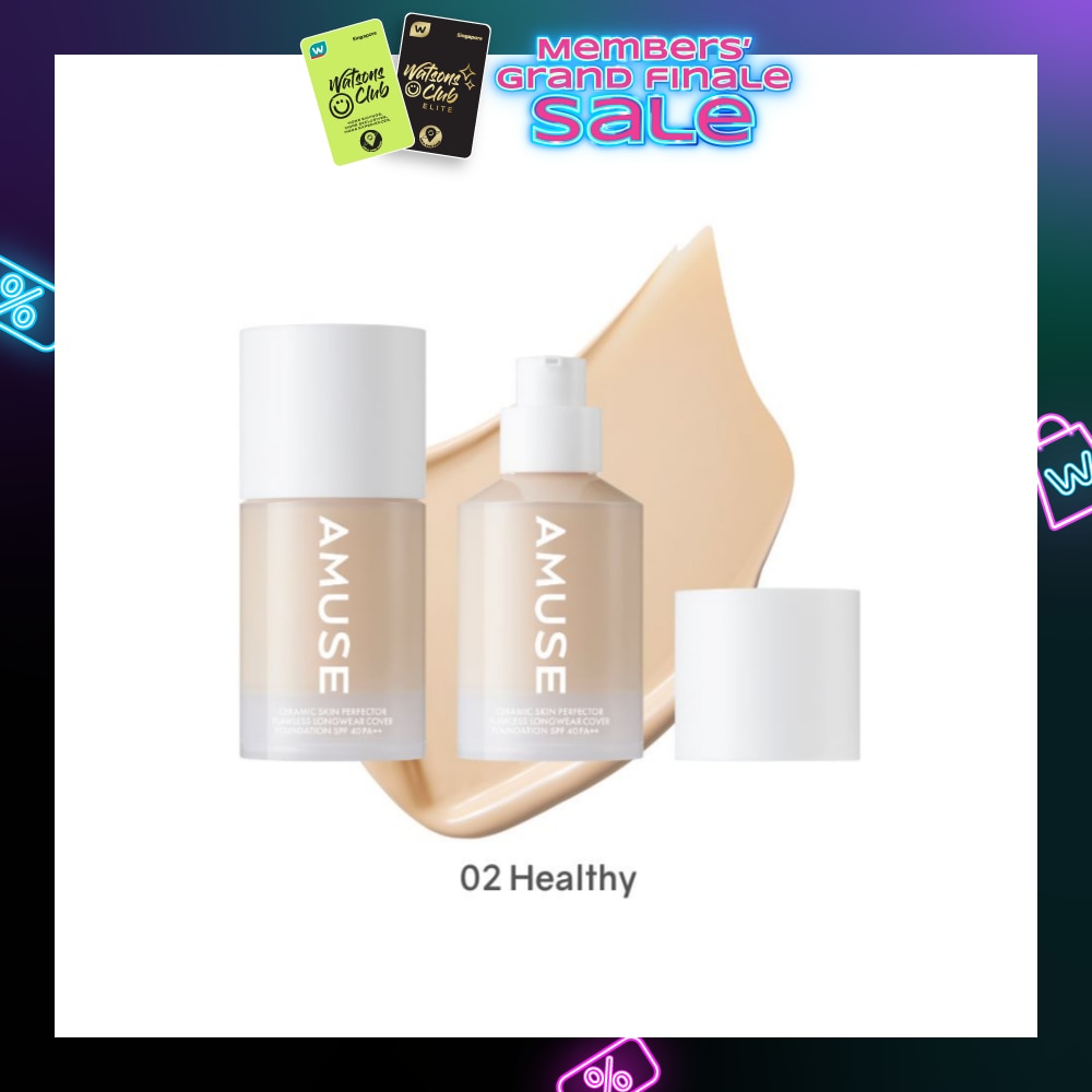 Ceramic Skin Perfector Foundation SPF40 PA++ 02 Healthy 30ml