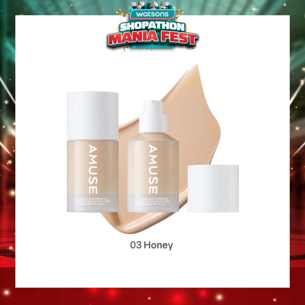 Ceramic Skin Perfector Foundation SPF40 PA++ 03 Honey 30ml