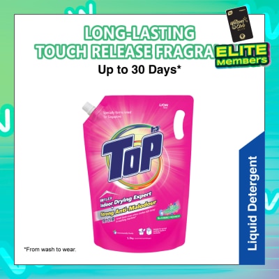 TOP Top Concentrated Liquid Laundry Detergent Blooming Freshness Refill 1.5kg