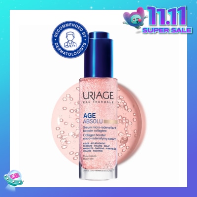 URIAGE Age Absolu Collagen Booster Micro-Redensifying Serum (For All Mature Skin Types) 30ml