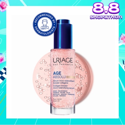 URIAGE Age Absolu Collagen Booster Micro-Redensifying Serum (For All Mature Skin Types) 30ml