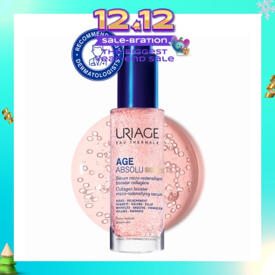 URIAGE Age Absolu Collagen Booster Micro-Redensifying Serum (For All Mature Skin Types) 30ml