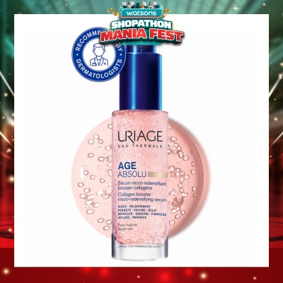 URIAGE - Age Absolu Collagen Booster Micro-Redensifying Serum (For All Mature Skin Types) 30ml