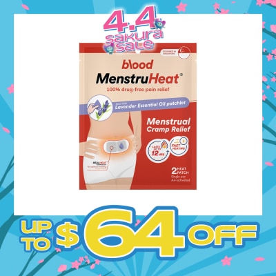 BLOOD - MenstruHeat Relief Lavender 2s