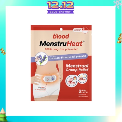 BLOOD MenstruHeat Relief Lavender 2s