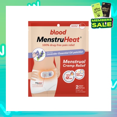 BLOOD MenstruHeat Relief Lavender 2s