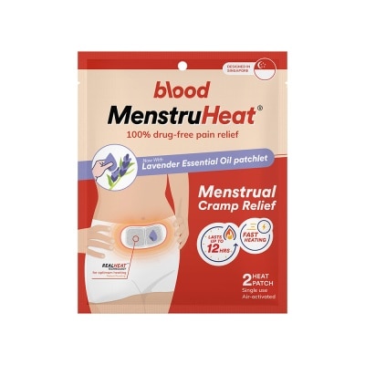 BLOOD MenstruHeat Relief Lavender 2s