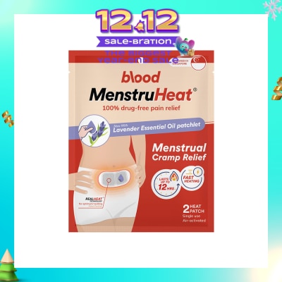 BLOOD MenstruHeat Relief Lavender 2s