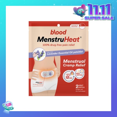 BLOOD MenstruHeat Relief Lavender 2s