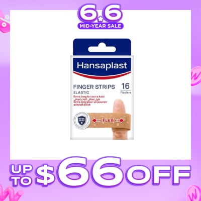 HANSAPLAST - Finger Strips Elastic Plaster 16s