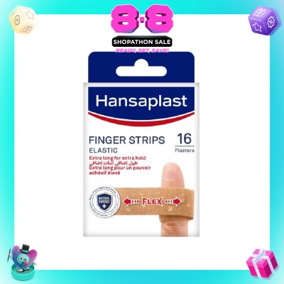HANSAPLAST - Finger Strips Elastic Plaster 16s