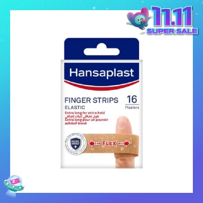 HANSAPLAST Finger Strips Elastic Plaster 16s