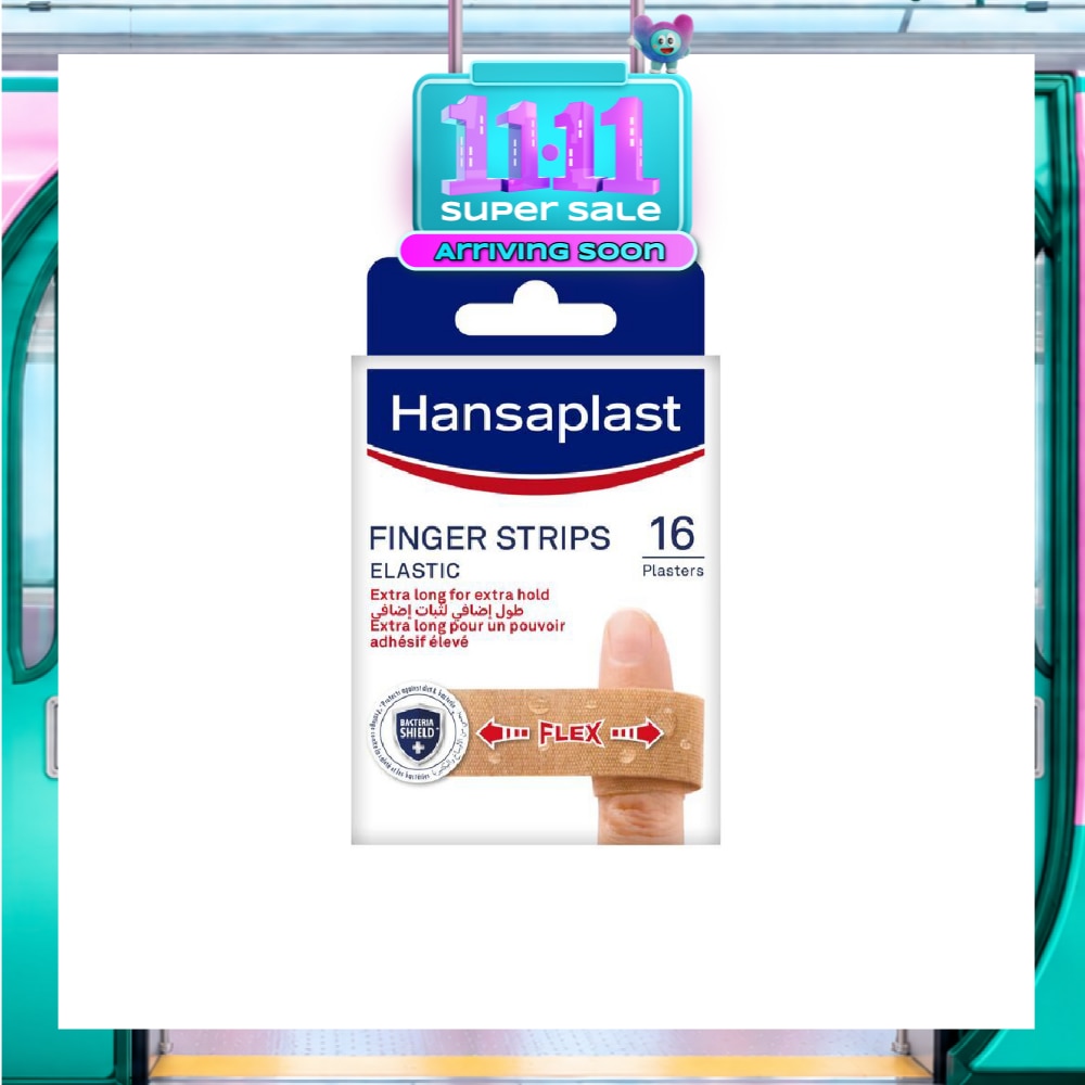 Finger Strips Elastic Plaster 16s image