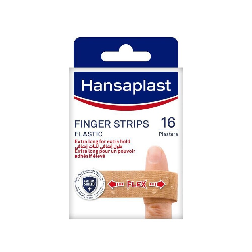Finger Strips Elastic Plaster 16s