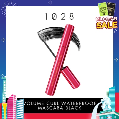 1028 Volume Curl Waterproof Mascara Black 1s
