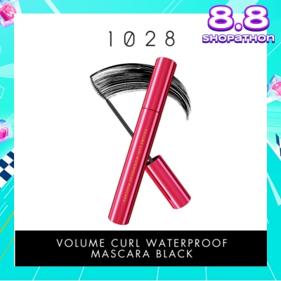 1028 Volume Curl Waterproof Mascara Black 1s