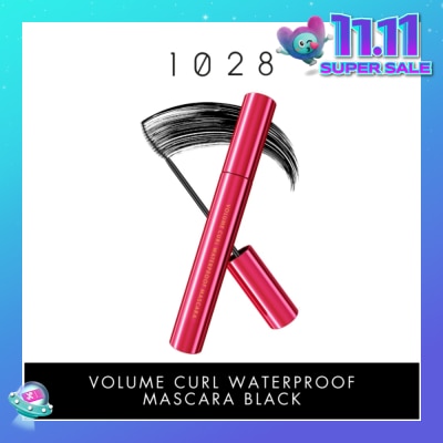 1028 Volume Curl Waterproof Mascara Black 1s