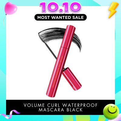 1028 Volume Curl Waterproof Mascara Black 1s image