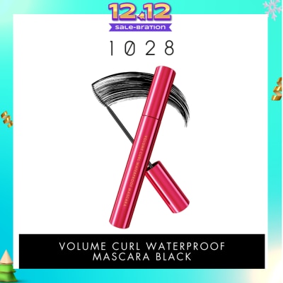 1028 Volume Curl Waterproof Mascara Black 1s
