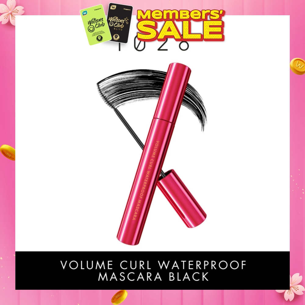 Volume Curl Waterproof Mascara Black 1s