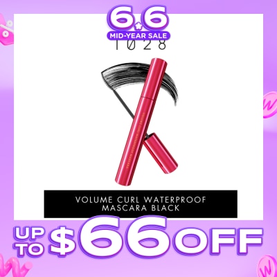 1028 - Volume Curl Waterproof Mascara Black 1s