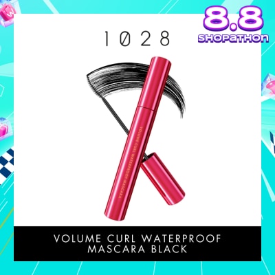 1028 Volume Curl Waterproof Mascara Black 1s