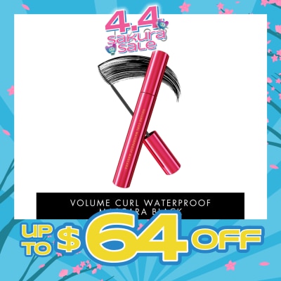 1028 - Volume Curl Waterproof Mascara Black 1s