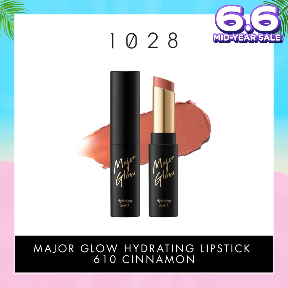 Major Glow Hydrating Lipstick 610 Cinnamon 1s