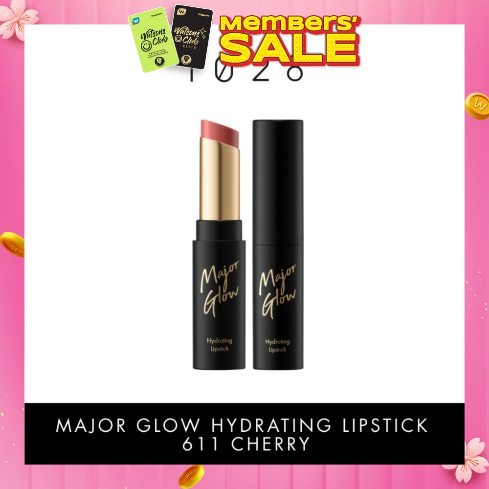 Major Glow Hydrating Lipstick 611 Cherry 1s