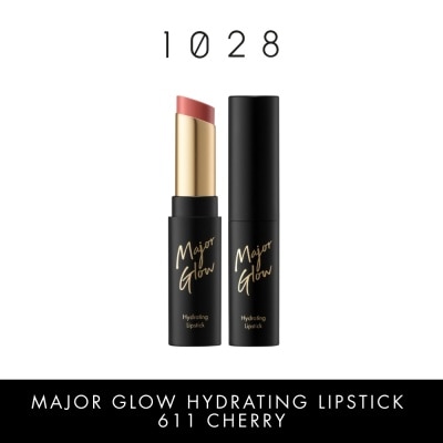 1028 Major Glow Hydrating Lipstick 611 Cherry 1s