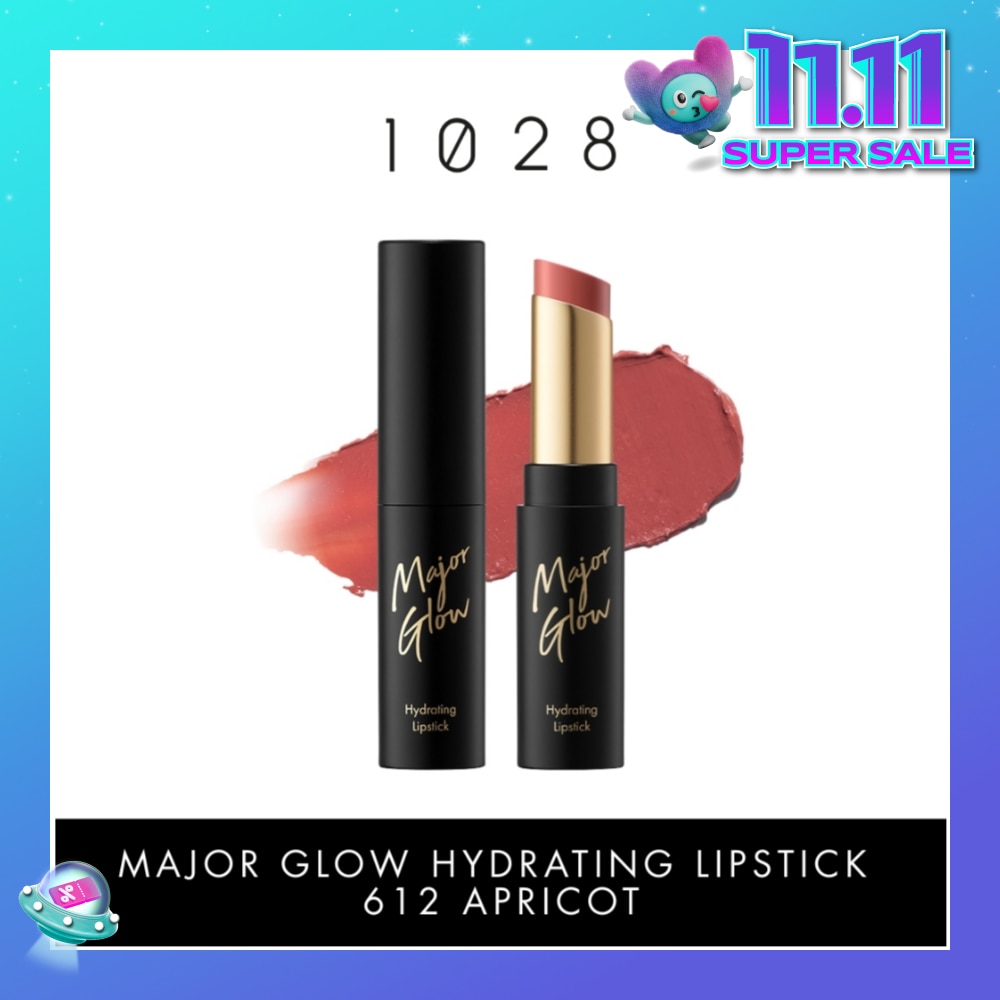 Major Glow Hydrating Lipstick 612 Apricot 1s