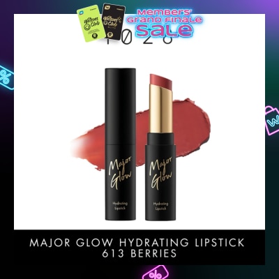 1028 Major Glow Hydrating Lipstick 613 Berries 1s