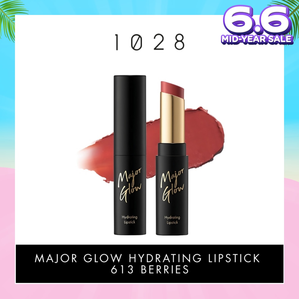 Major Glow Hydrating Lipstick 613 Berries 1s