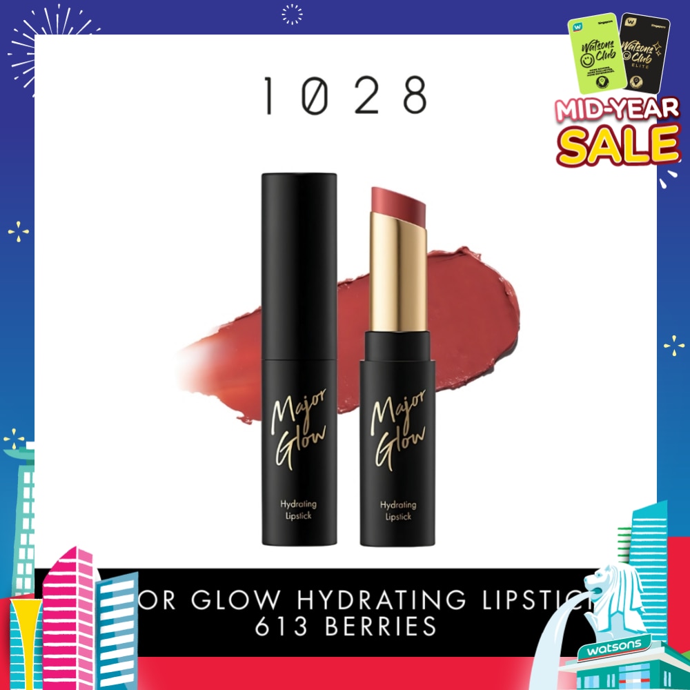 Major Glow Hydrating Lipstick 613 Berries 1s