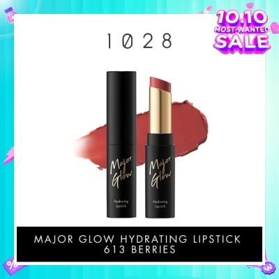 1028 Major Glow Hydrating Lipstick 613 Berries 1s