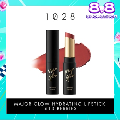 1028 Major Glow Hydrating Lipstick 613 Berries 1s
