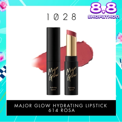 1028 Major Glow Hydrating Lipstick 614 Rosa 1s