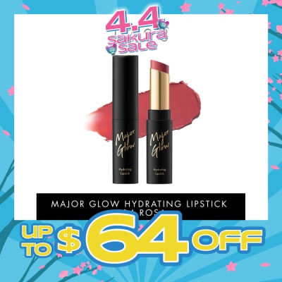 1028 - Major Glow Hydrating Lipstick 614 Rosa 1s