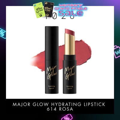 1028 Major Glow Hydrating Lipstick 614 Rosa 1s