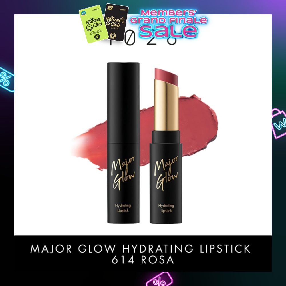 Major Glow Hydrating Lipstick 614 Rosa 1s